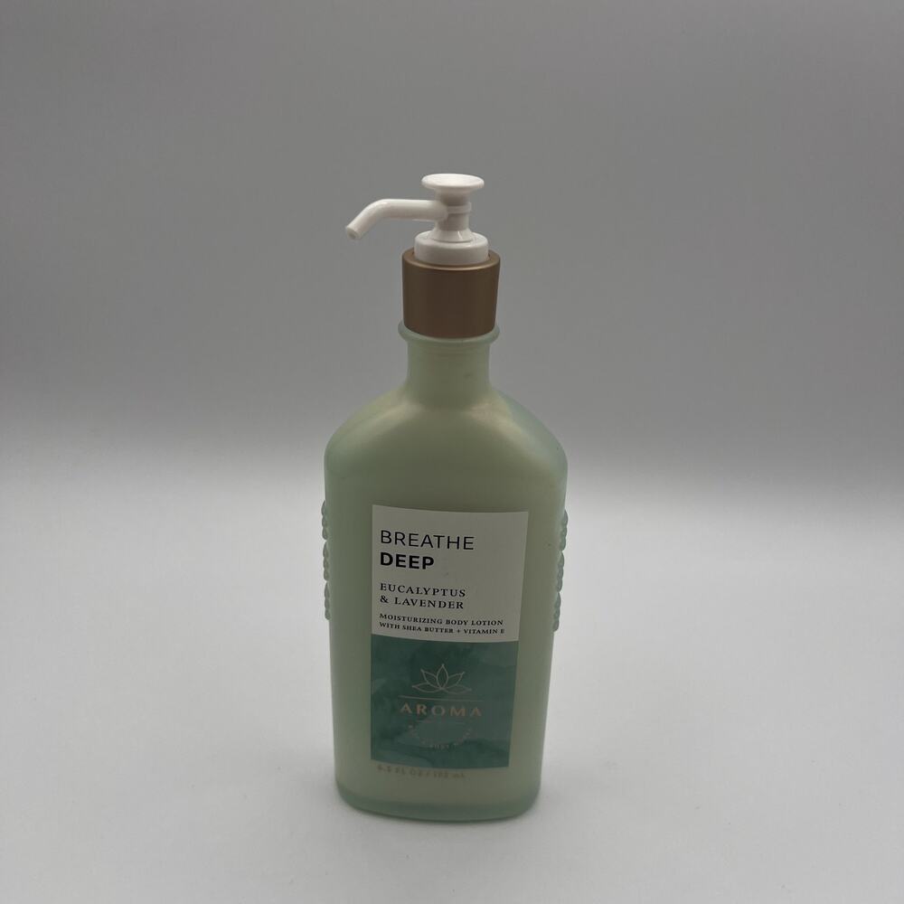 BATH & BODY WORKS Aromatherapy Breath Deep Eucalyptus & Lavender Body Lotion